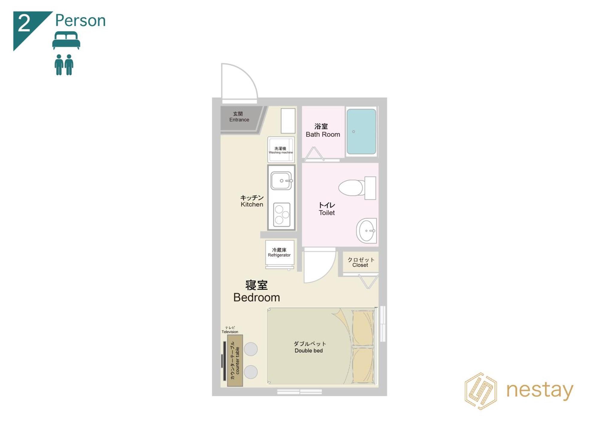 Nestay Apartment Tokyo Waseda Luaran gambar