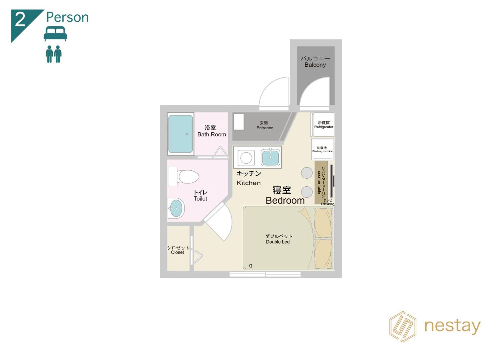 Nestay Apartment Tokyo Waseda Luaran gambar